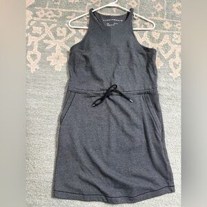 Under Armour Charcoal Gray Sleeveless Drawstring Dress